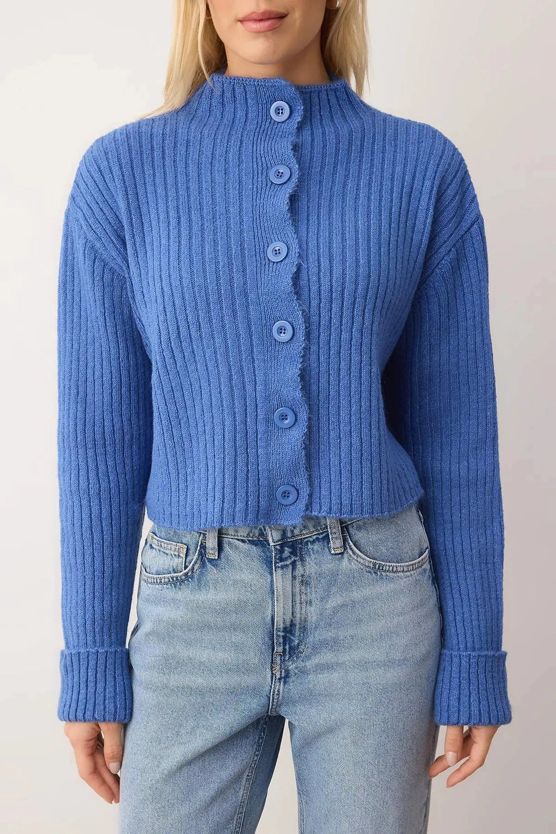 Cashmere Cropped Cardigan